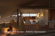 Wilderness Desert Rhino Camp rebuild renders