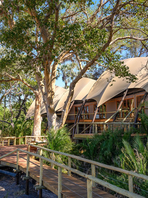 Wilderness Jacana Botswana Accommodation Camp Exterior