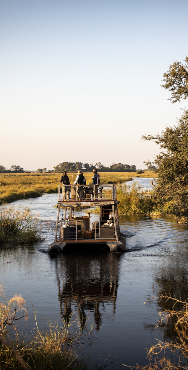Wilderness Kings Pool Botswana Activities Barge