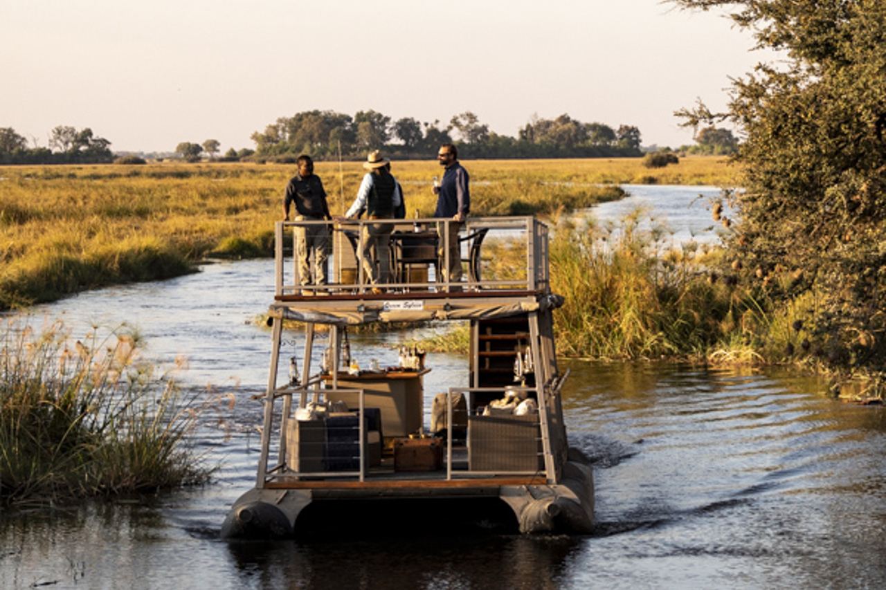 Wilderness Kings Pool Botswana Activities Barge