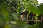 Full private yoga and gym facilities are available at Wilderness Mara Kenya