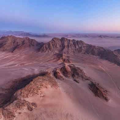Aerial View Of Mountains 