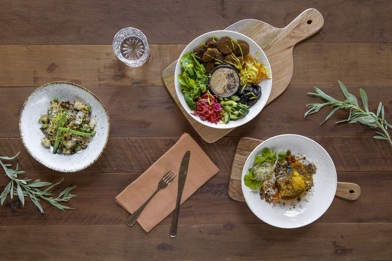 Wilderness Food Journey healthy menu