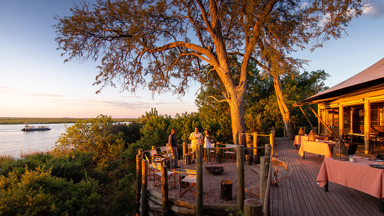 Wilderness Dumatau Botswana Accommodation Main Area