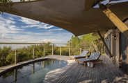 Private plunge pool at DumaTau guest suite