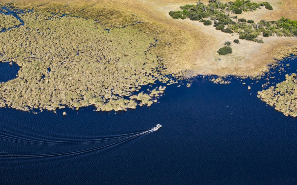 Wilderness Experiences Boating Botswana Linyanti