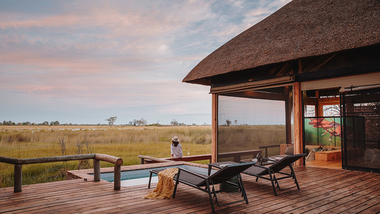 Vumbura Plains Botswana Guest Suite Deck
