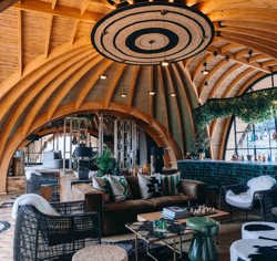Lounge and Bar Area Wilderness Bisate Reserve