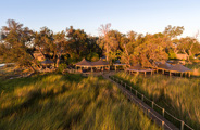 Little Vumbura Botswana Aerial View