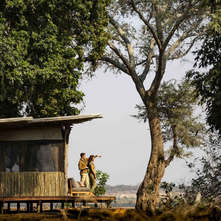 Wilderness Little Ruckomechi Zimbabwe Guest Room Exterior