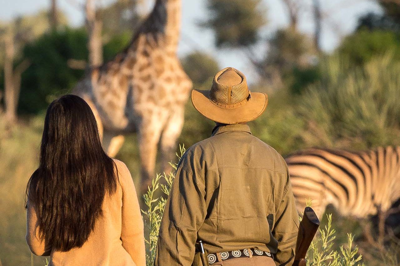 Wilderness Seba Botswana Activities Walking Safari