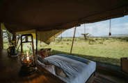 Mobile tented rooms at Wilderness Usawa 