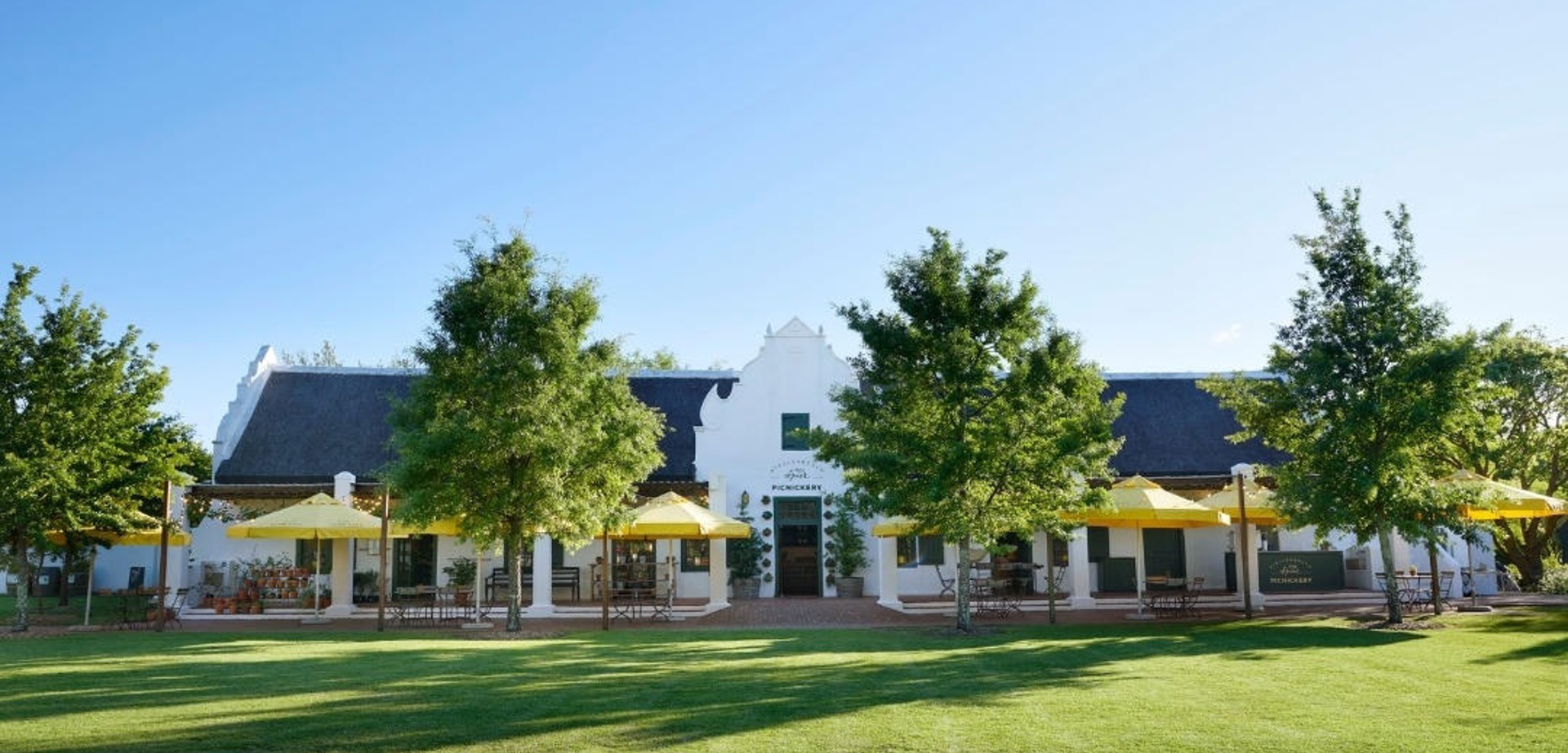 Cape Dutch Colonial Building at Speir Wine Farm