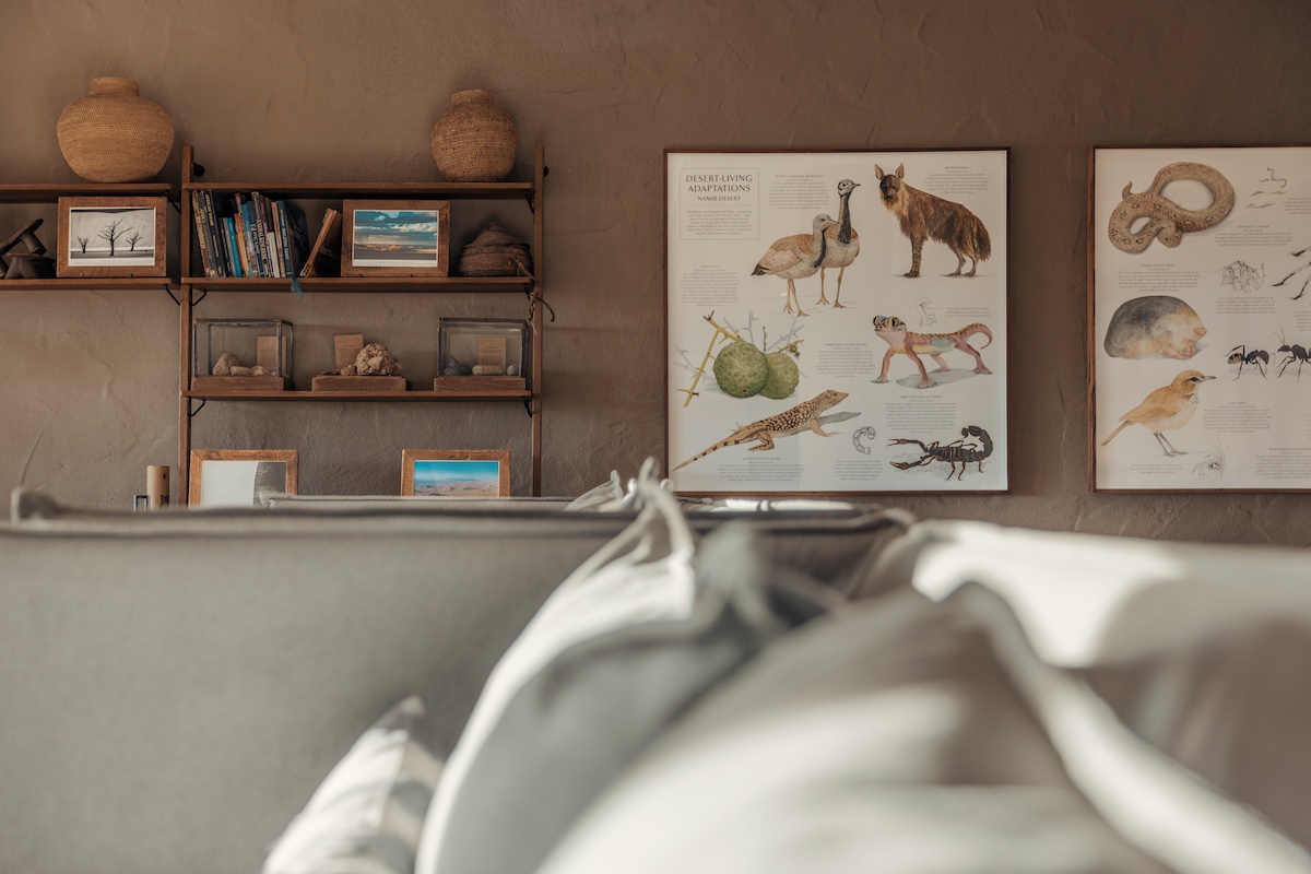 Guest room at Wilderness Little Kulala