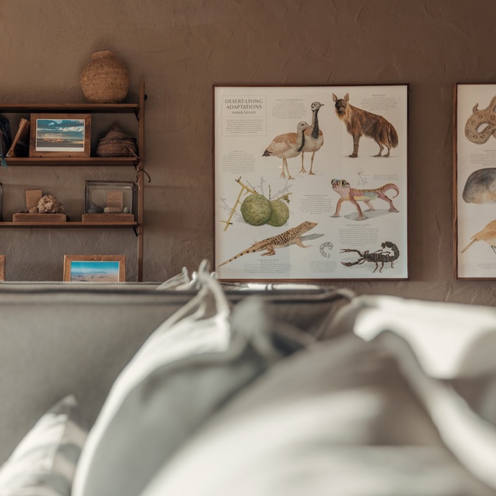 Guest room at Wilderness Little Kulala