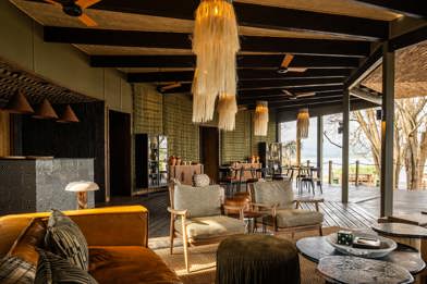 Relax in the comfort and luxury at Magashi Peninsula while enjoying the lake views