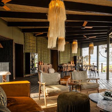 Relax in the comfort and luxury at Magashi Peninsula while enjoying the lake views