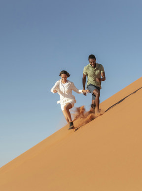 Wilderness Experiences Running Dunes Namibia