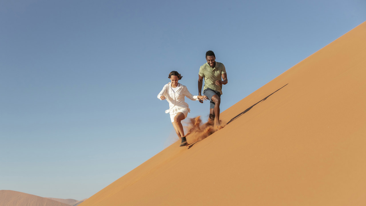 Wilderness Experiences Running Dunes Namibia