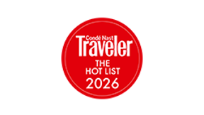 Conde Nast Traveler Hot List 2026 Award