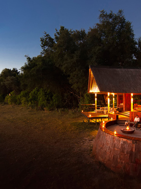 Wilderness Chitabe Accommodation Camp Fire