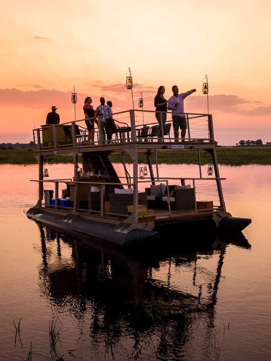 Wilderness Experiences Botswana Barge Linyanti