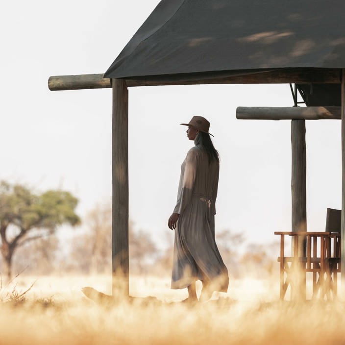 Wilderness Davisons Zimbabwe Guest Tent Private Deck