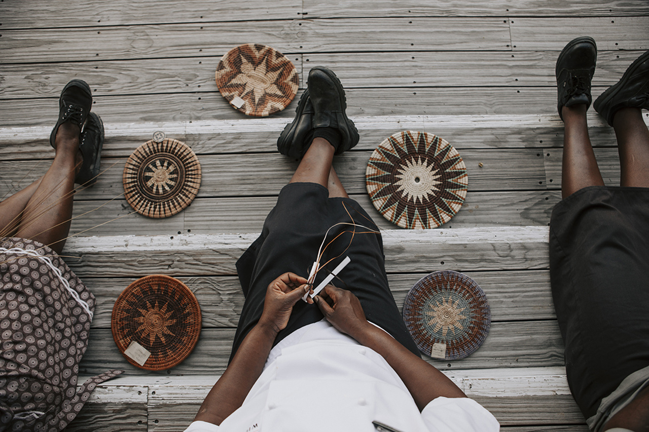 Vumbura Plains Botswana Basket Weaving Community