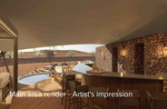 Wilderness Desert Rhino Camp rebuild renders