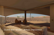 Wilderness Desert Rhino Camp rebuild renders