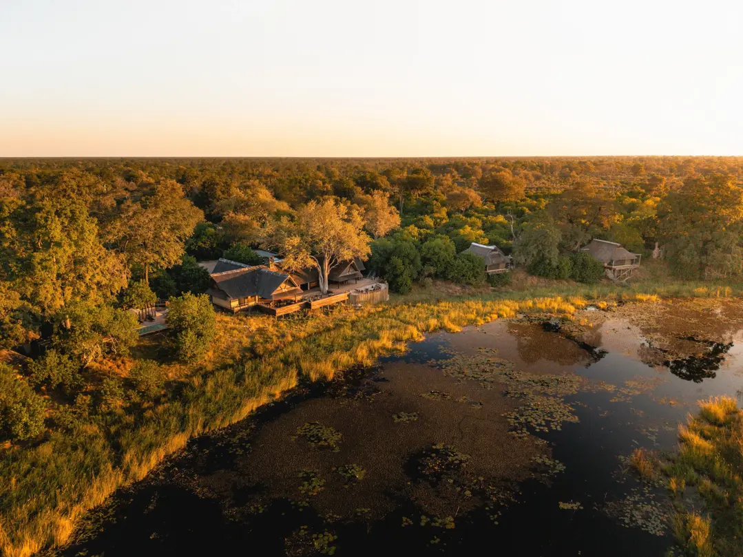 Kings Pool camp on the edge of the Savuti Channel when the waters arrive