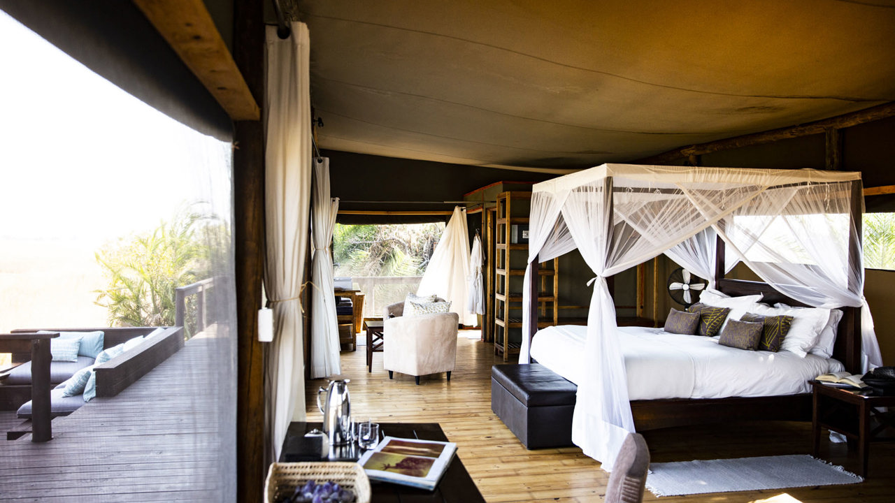 Wilderness Shumba Zambia Accommodation Tent Interior