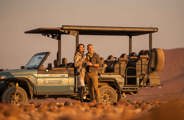 Nature drive at Wilderness Desert Rhino Camp