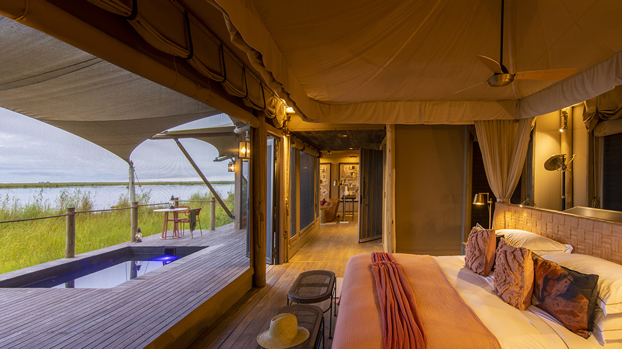 Wilderness Dumatau Botswana Accommodation Suite Interior