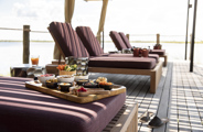 Wilderness Dumatau Botswana Pool Side Food