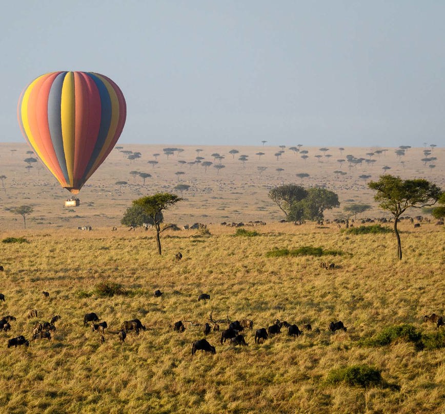 Wilderness Rwanda & Kenya Hot Air Balloon