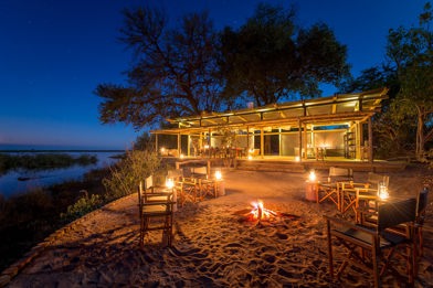 Wilderness Linyanti Tented CampBotswana Camp Fire