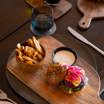 Locally sourced food at Wilderness DumaTau safari camp Botswana