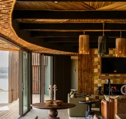 Luxurious local decor in the lounge makes you feel like you are surrounded by culture