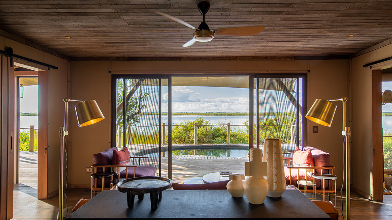 Wilderness Dumatau Botswana Suite Interior View
