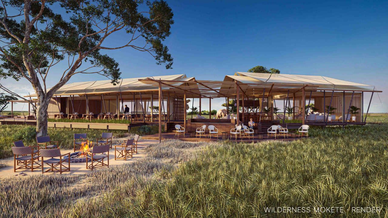 Wilderness Mokete Main Lodge Render