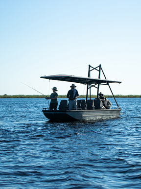 Wilderness Dumatau Botswana Activities Boating
