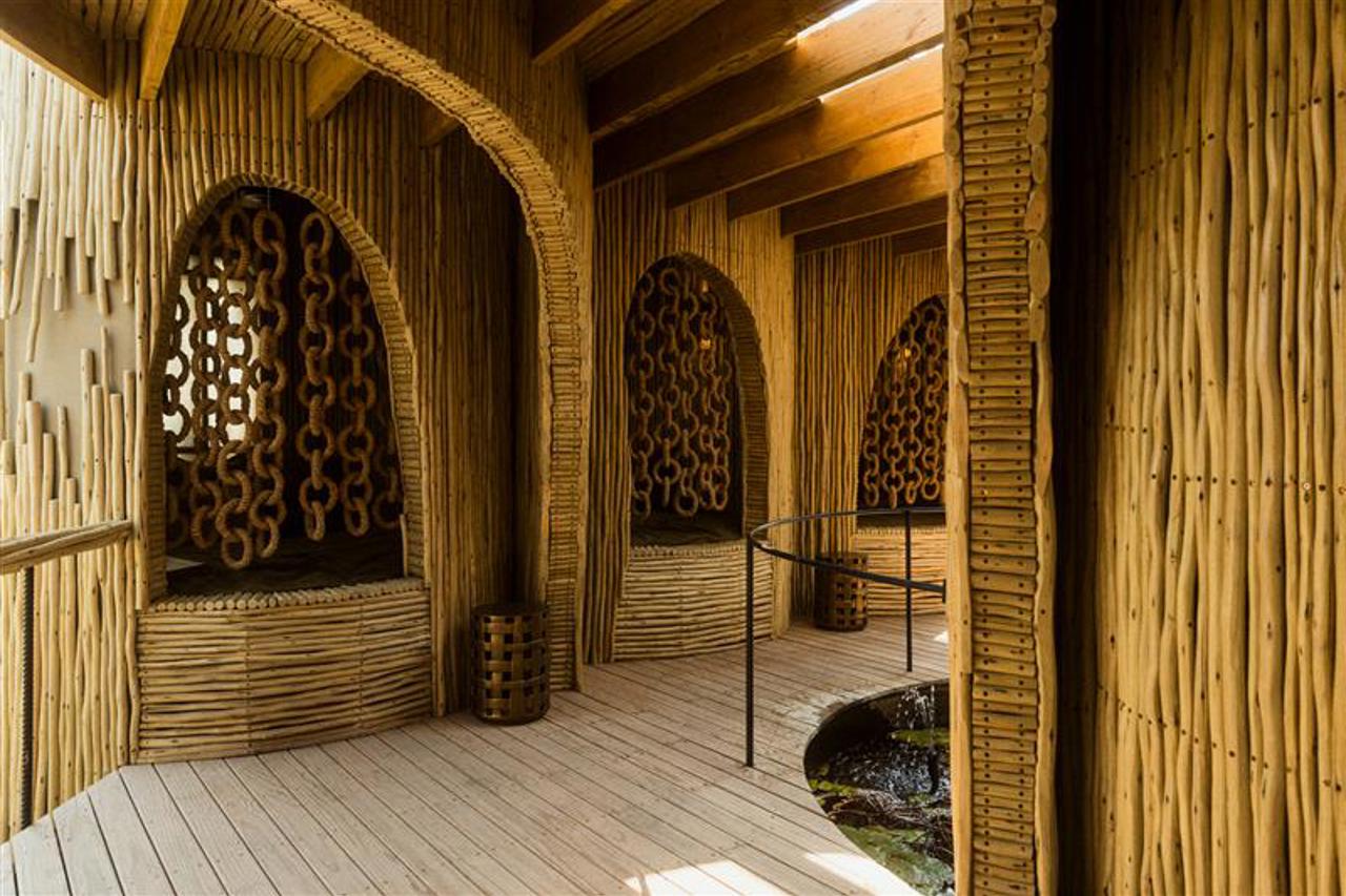 Private wellness cocoon experience at safari spa The Sanctuary at Mombo
