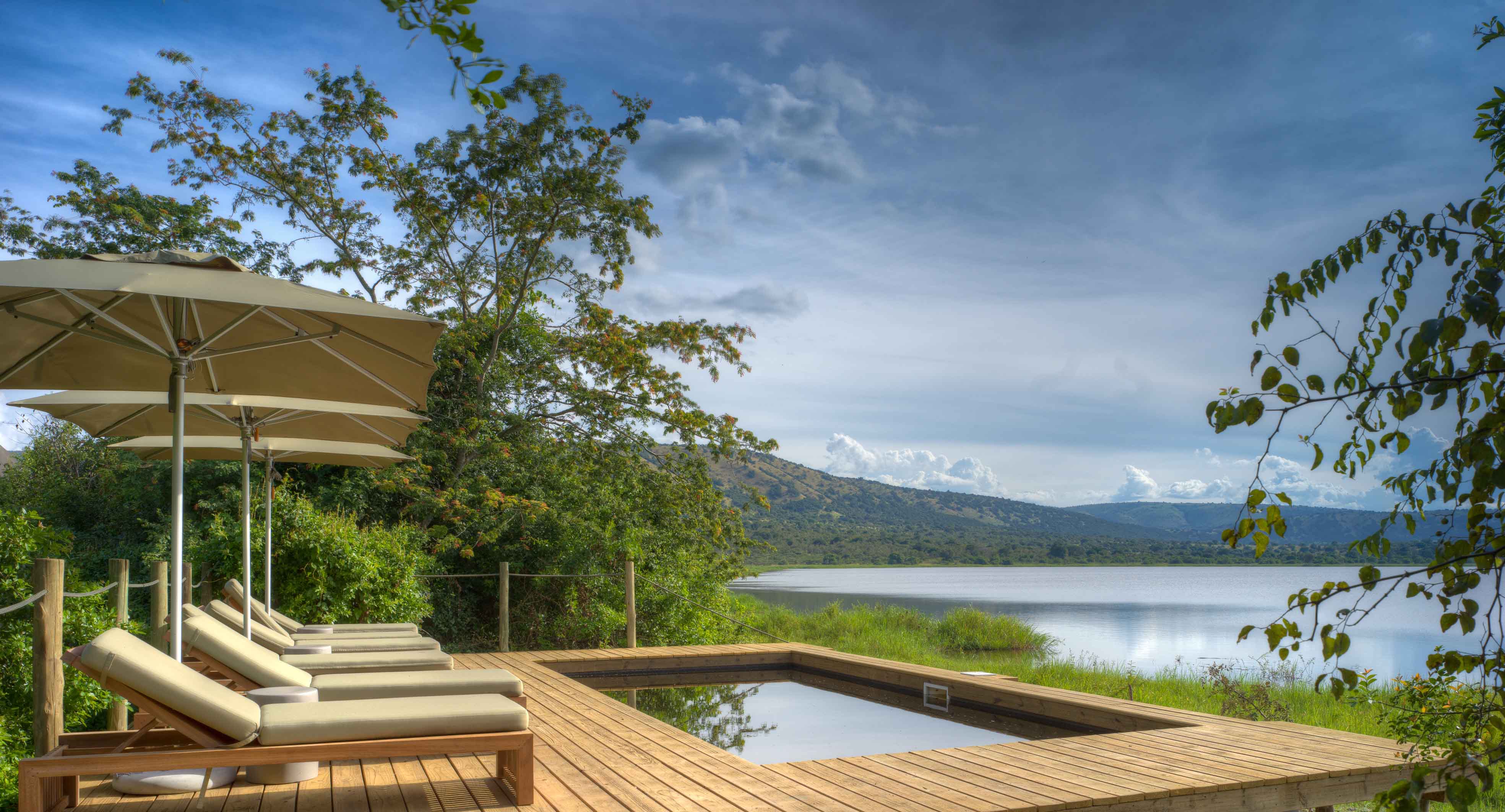 Wilderness Magashi Rwanda Accommodation Main Pool