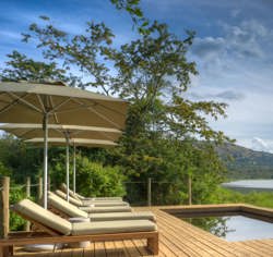 Wilderness Magashi Rwanda Accommodation Main Pool