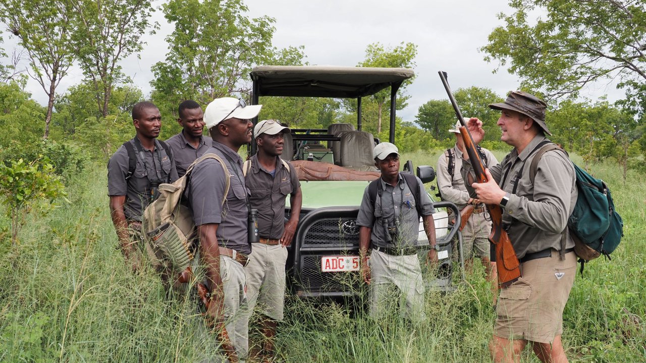 Guide training always learning more about the bush