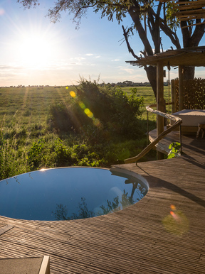 Wilderness Mombo Botswana Guest Suite Deck
