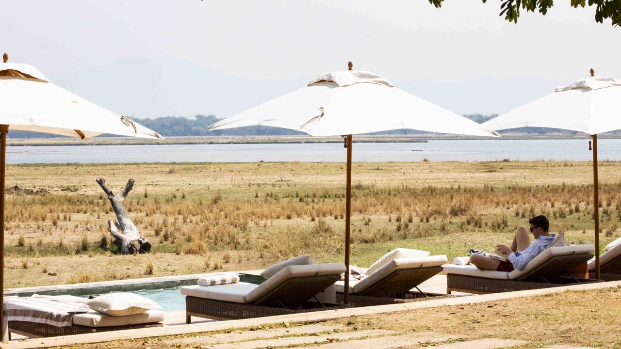 Wilderness Chikwenya Zimbabwe Camp Pool