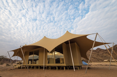 Wilderness Hoanib Skeleton Coast guest tent