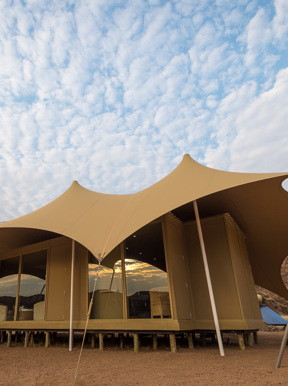 Wilderness Hoanib Skeleton Coast guest tent
